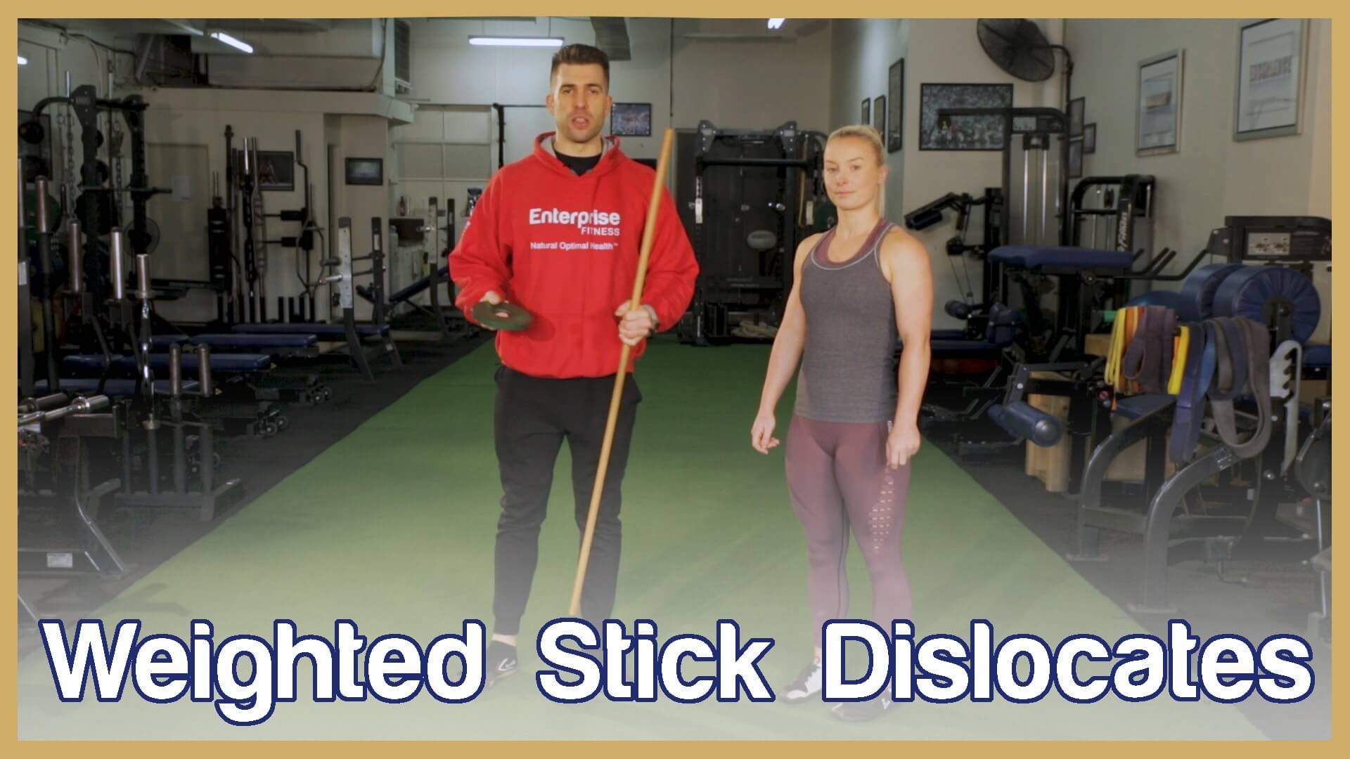 Weighted Stick Dislocates