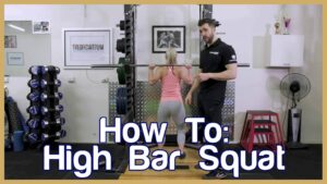 How To Do A High Bar Squat