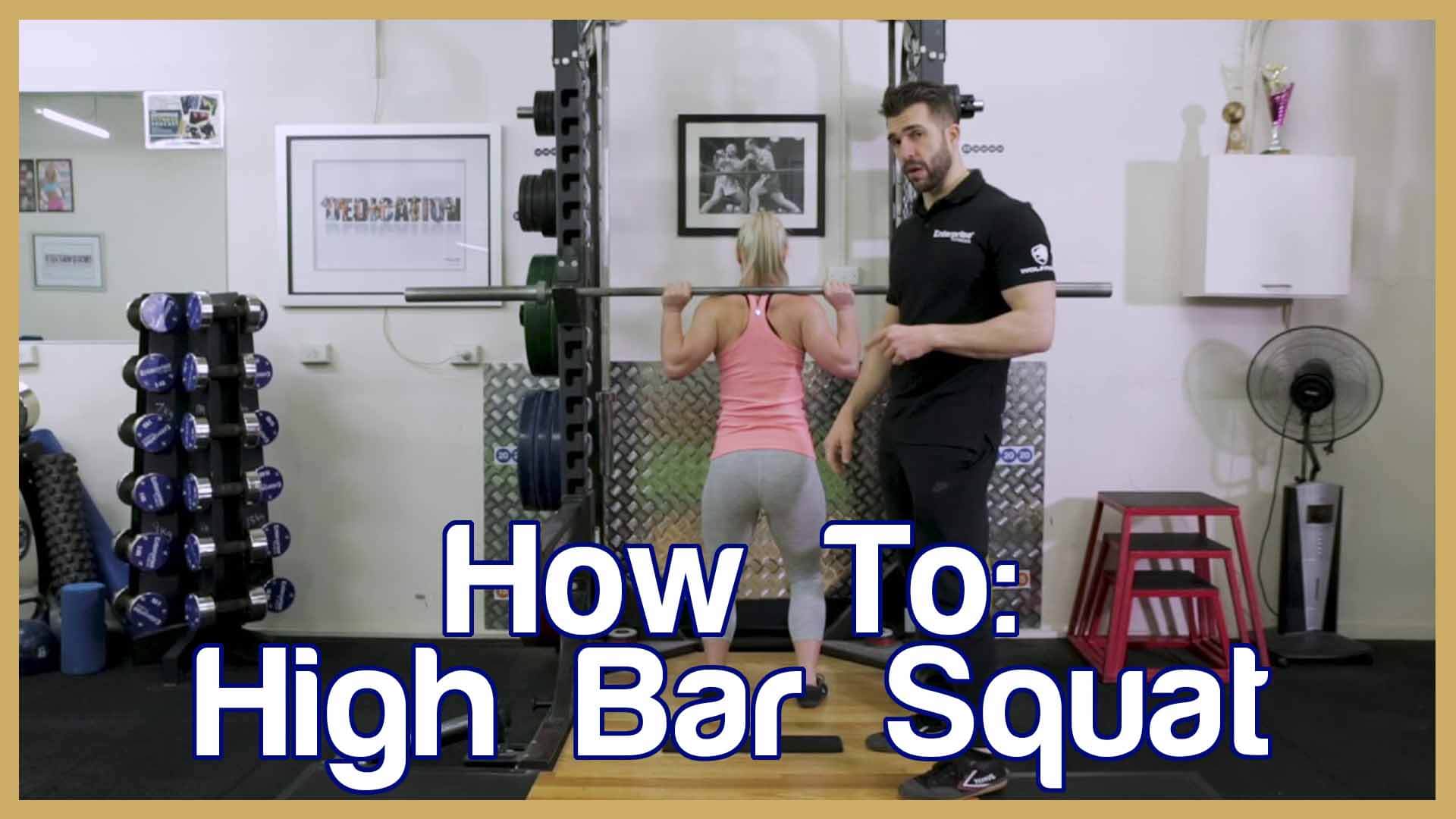 How to: High Bar Squat