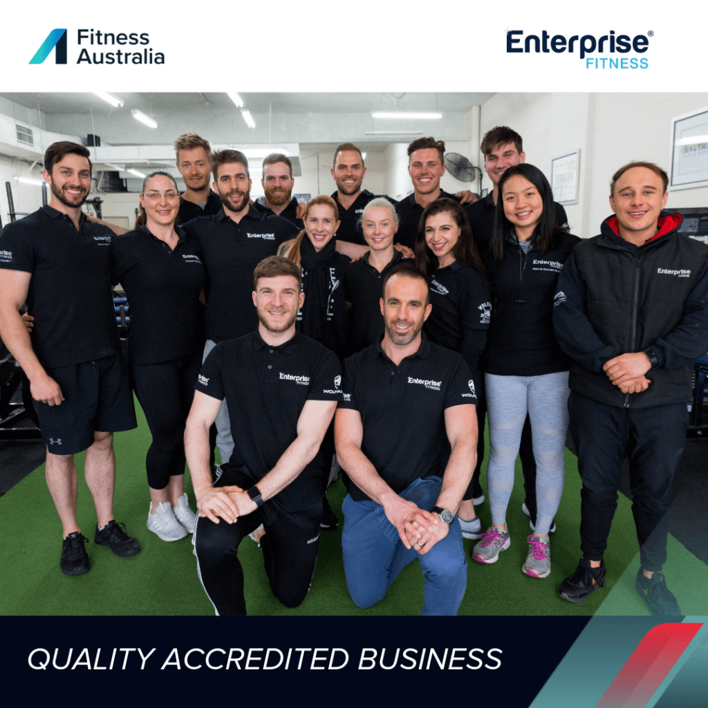 Enterprise Fitness Is Now Accredited By Fitness Australia