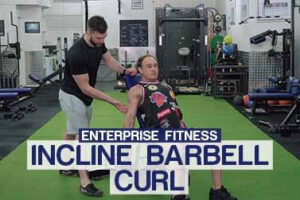 INCLINE BARBELL CURL