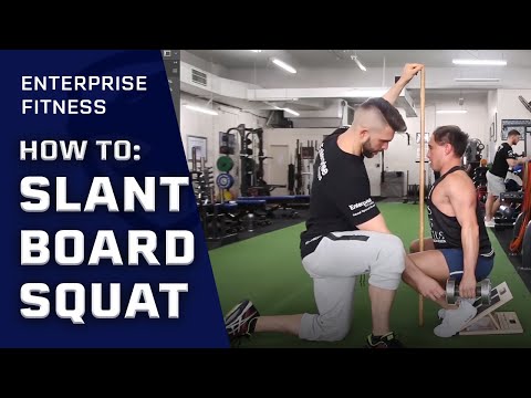 slant board squats