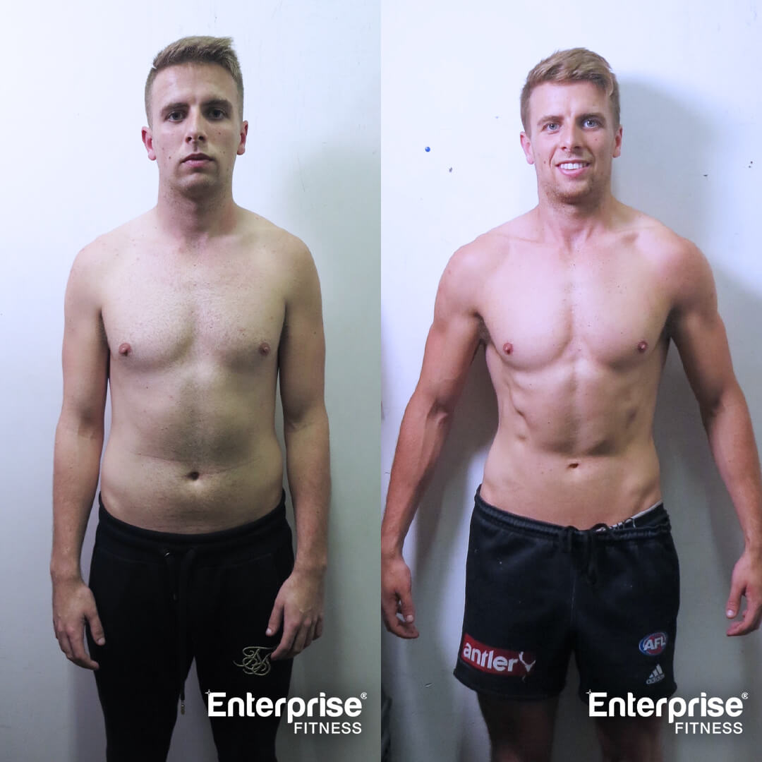 10kg Of Fat Lost Tom Becker Melbourne Personal Trainers