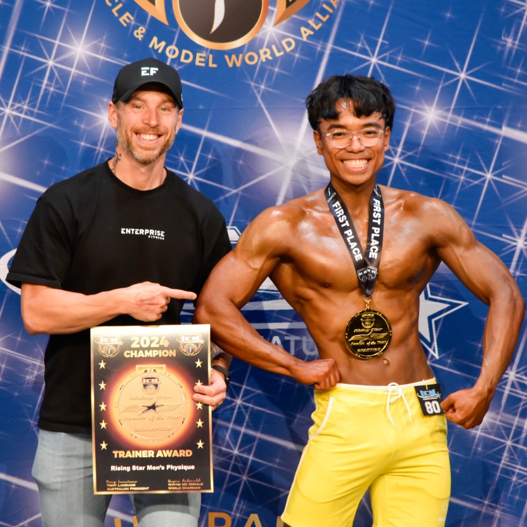 Coach Al competes at ICompete Natural Victoria