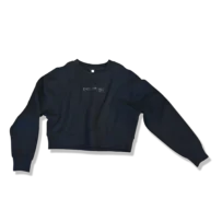 Womens Relax Crop Crew Jumper